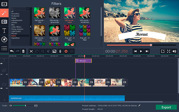 Movavi Slideshow Maker 4 for Mac 4.0.0 激活版 - 专业幻灯片制作应用
