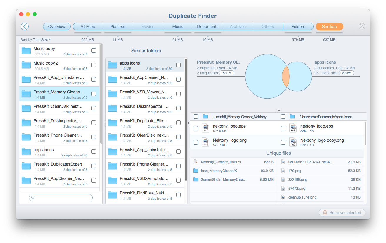 Duplicate File Finder Pro for Mac 5.4 破解版 - 文件查重重复文件清理