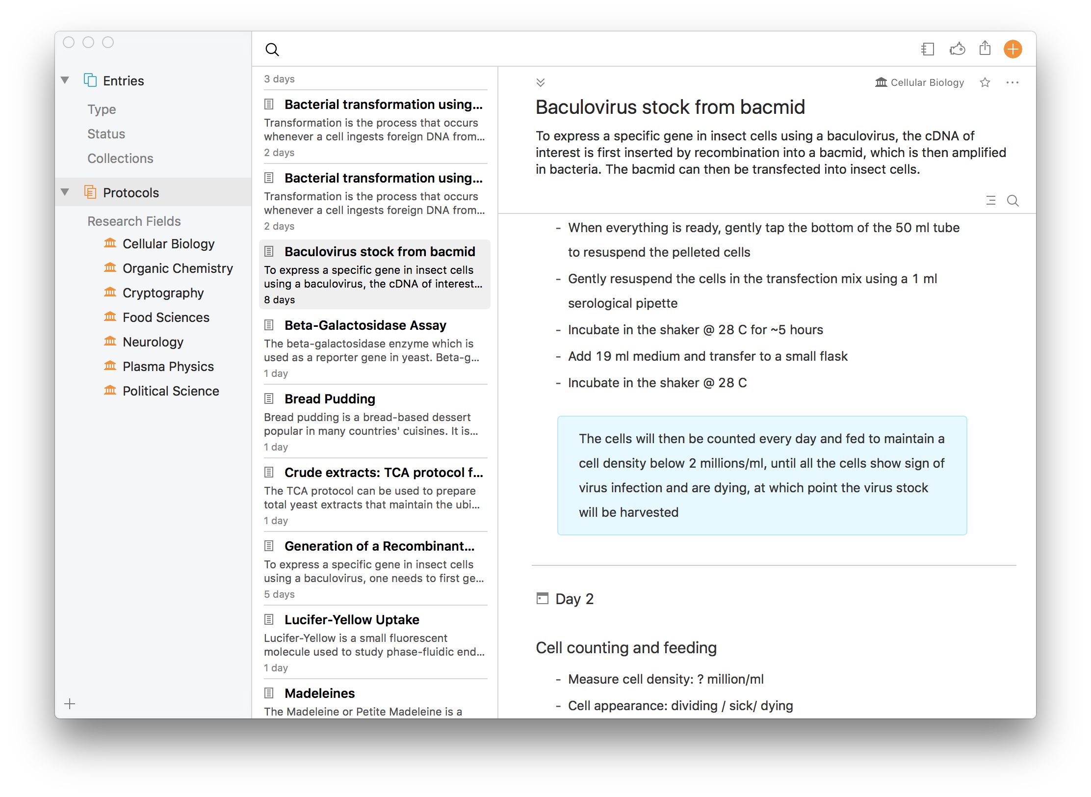 Findings for Mac 2.0.3 破解版 - 实验记录应用