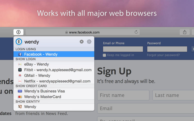 1Password 6 for Mac 6.8.8 授权版 – 最强大的密码管理工具