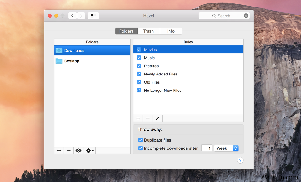Hazel for Mac 3.3.3 破解版 – 自动帮你整理Mac硬盘上文件