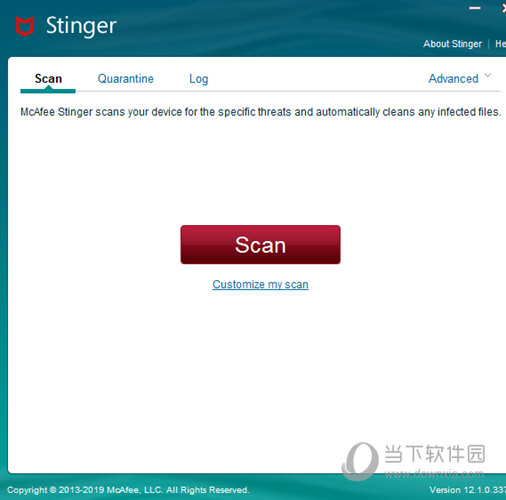 McAfee Stinger Raptor