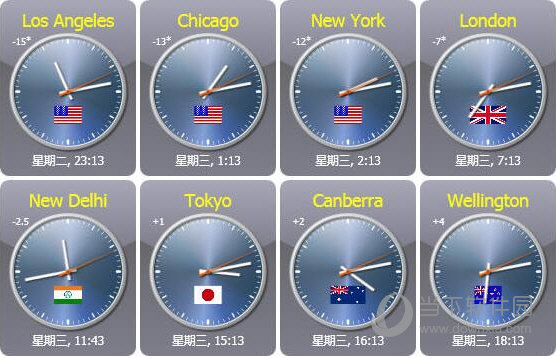 sharp world clock汉化版