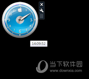 桌面苹果时钟小工具