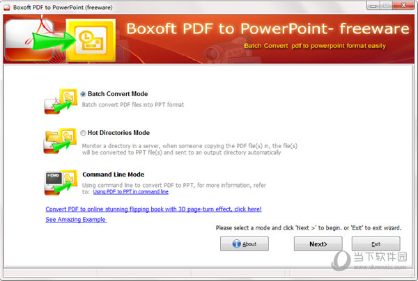 Boxoft PDF to PowerPoint