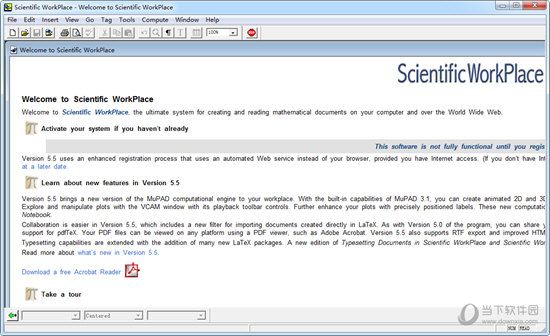 Scientific WorkPlace