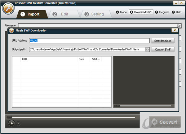 iPixSoft SWF to MOV Converter