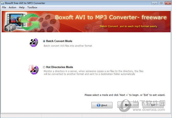 Boxoft free AVI to MP3 Converter