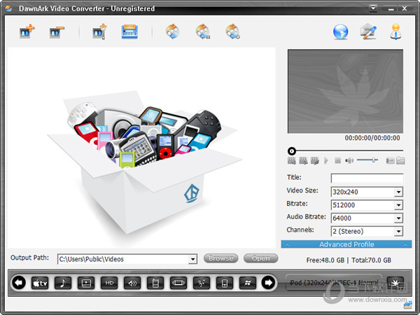 DawnArk Video Converter