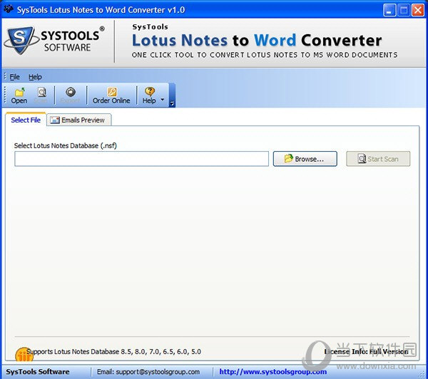 SysTools Lotus Notes to Word Converter