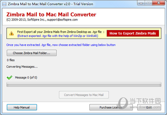 Zimbra Mail to Mac Mail Converter