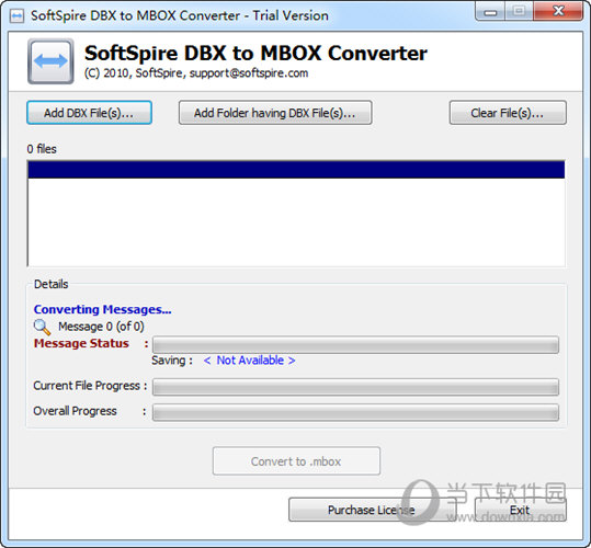SoftSpire DBX to MBOX Converter