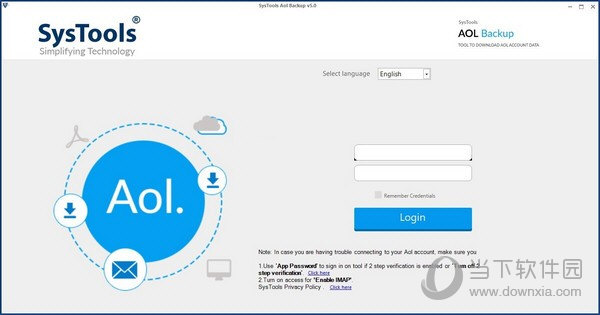 SysTools AOL Backup