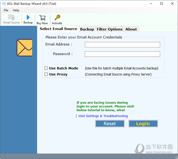 AOL Mail Backup Wizard