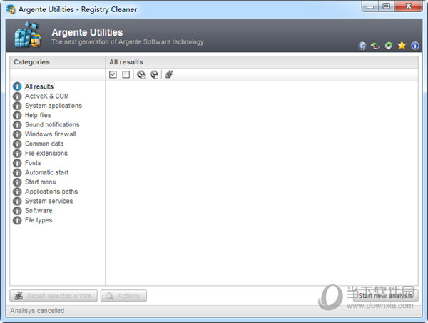 Argente Registry Cleaner