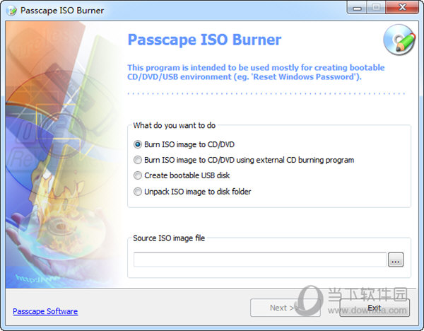 Passcape ISO Burner
