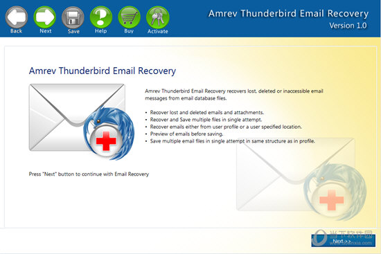 Amrev Thunderbird Email Recovery