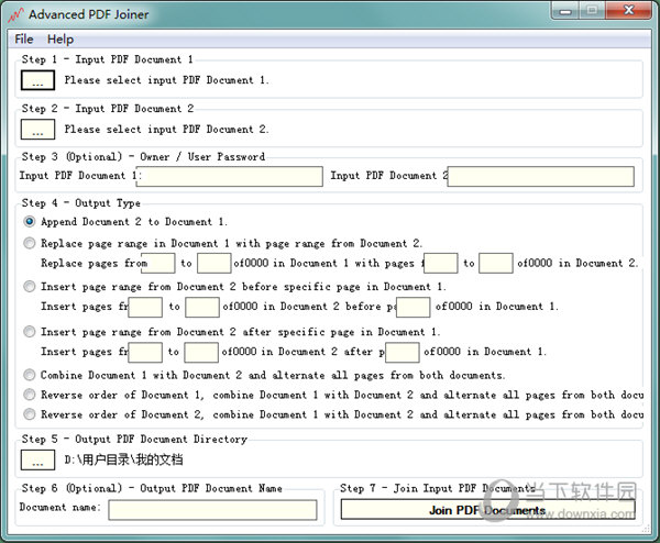 Advanced PDF Joiner