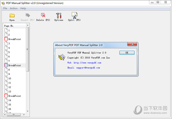 VeryPDF PDF Manual Splitter