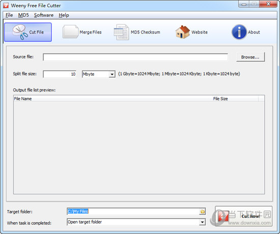 Weeny Free File Cutter