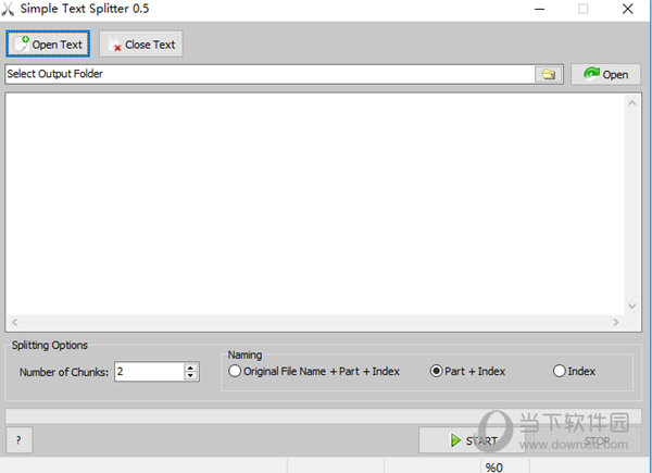Simple Text Splitter