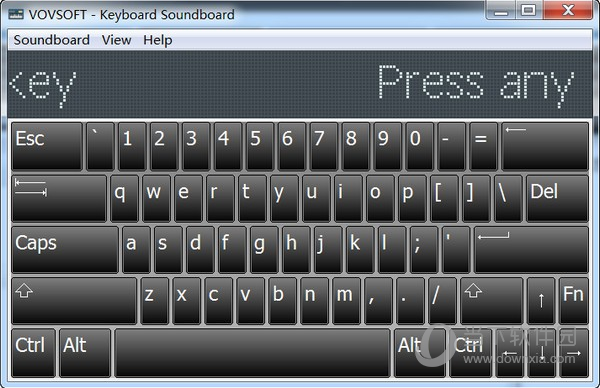 Vovsoft Keyboard Soundboard