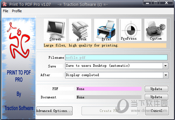 Print To PDF Pro
