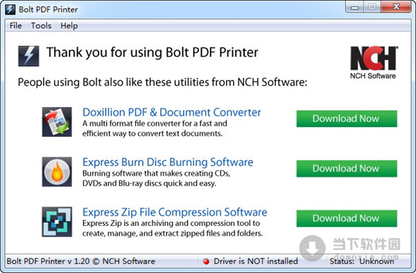 Bolt PDF Printer