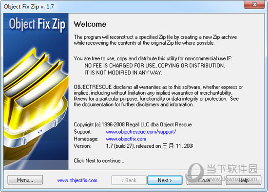 Object Fix Zip