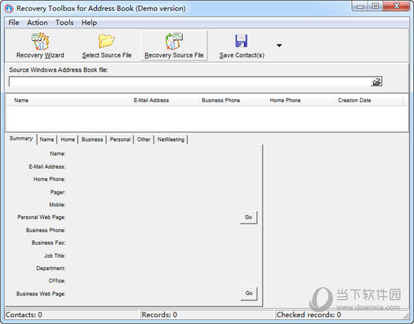 Recovery Toolbox for Address Book
