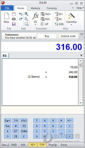 DeskCalc