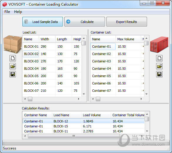 Container Loading Calculator