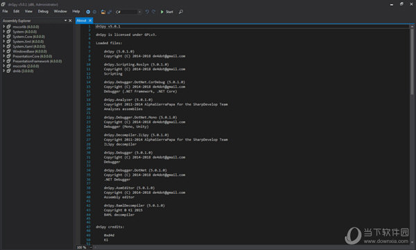 dnSpy5.0.9中文版