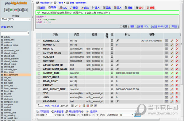 phpMyAdmin中文版