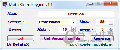 Mobaxterm注册机