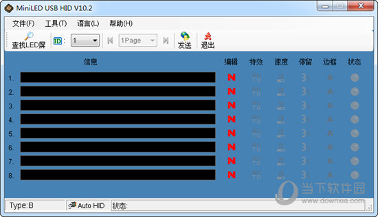 MiniLED USB HID