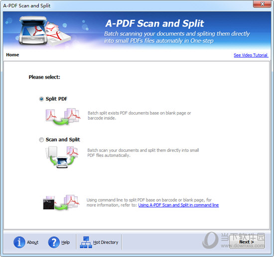 A-PDF Scan and Split
