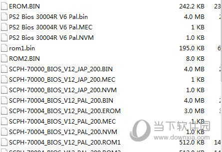 pcsx2模拟器bios下载