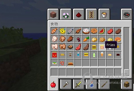 我的世界1.7.10快餐店食物MOD