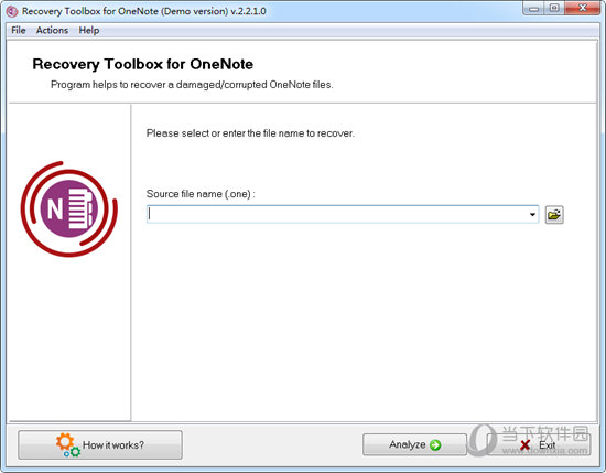 Recovery Toolbox for OneNote