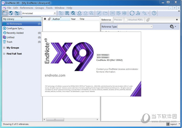 EndNote x9.3.3中科大批量授权版