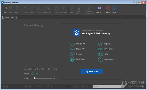 Slim PDF Reader