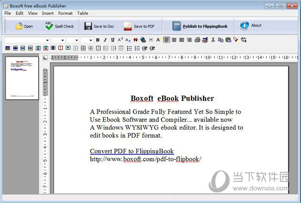 Boxoft Free eBook Publisher