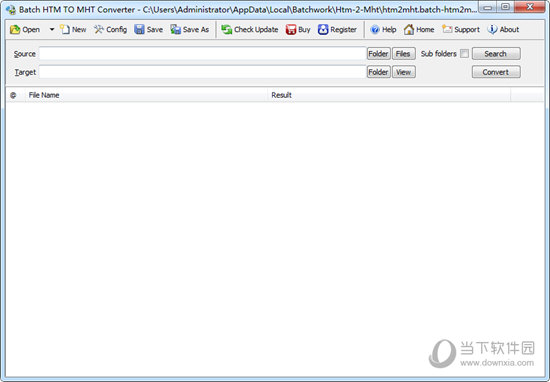 Batch HTM TO MHT Converter