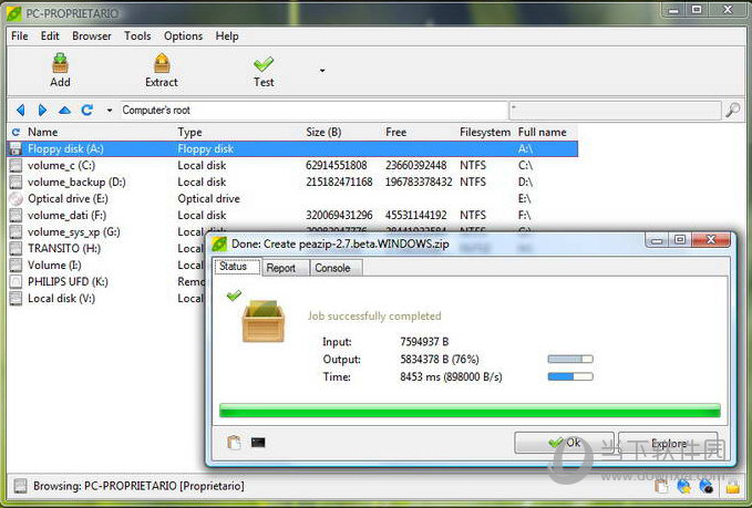 PeaZip For Linux Portable