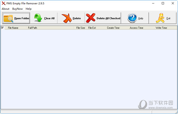FMS Empty File Remover