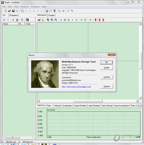 WATT Mechanism Design Tool
