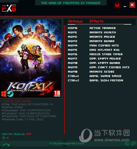 拳皇15FUTUREX修改器