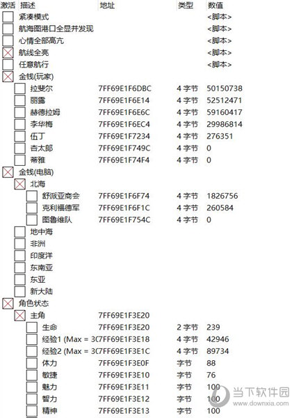 大航海时代4威力加强版HD修改器CE版