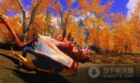 上古卷轴5可变身炎龙随从MOD